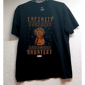POP Tees‎ Marvel Shirt Mens 2XL Short Sleeve Infinity Gauntlet